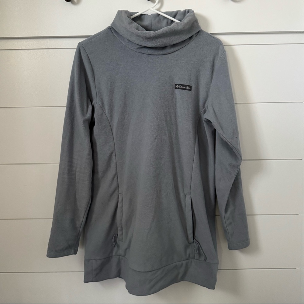 Columbia Women's Cowl Neck Gray Sweater, Women’s M